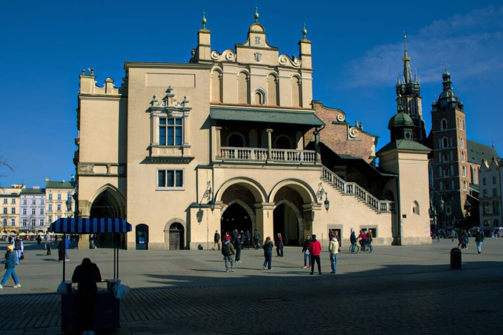 Kraków Main Market Square in the Old Town